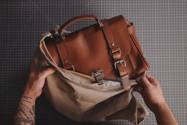 「皮友專屬」WX麂皮絲絨防塵袋 (大/小)