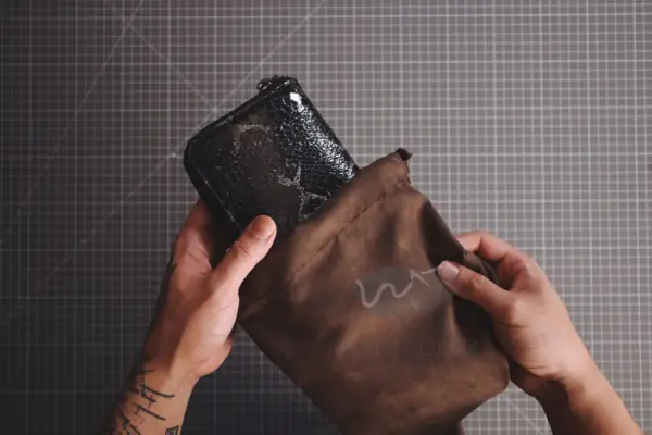 「皮友專屬」WX麂皮絲絨防塵袋 (大/小)