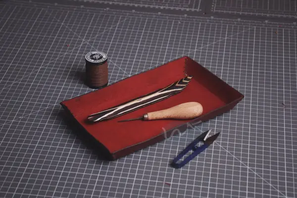 「CP2412皮革置物盤」每月皮革課程版型 – 2024/12